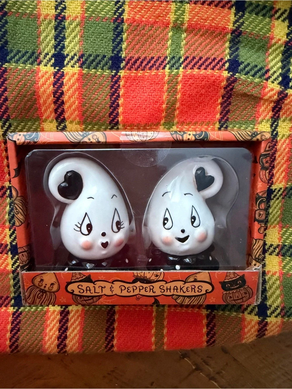 Johanna Parker ghost salt and pepper shakers